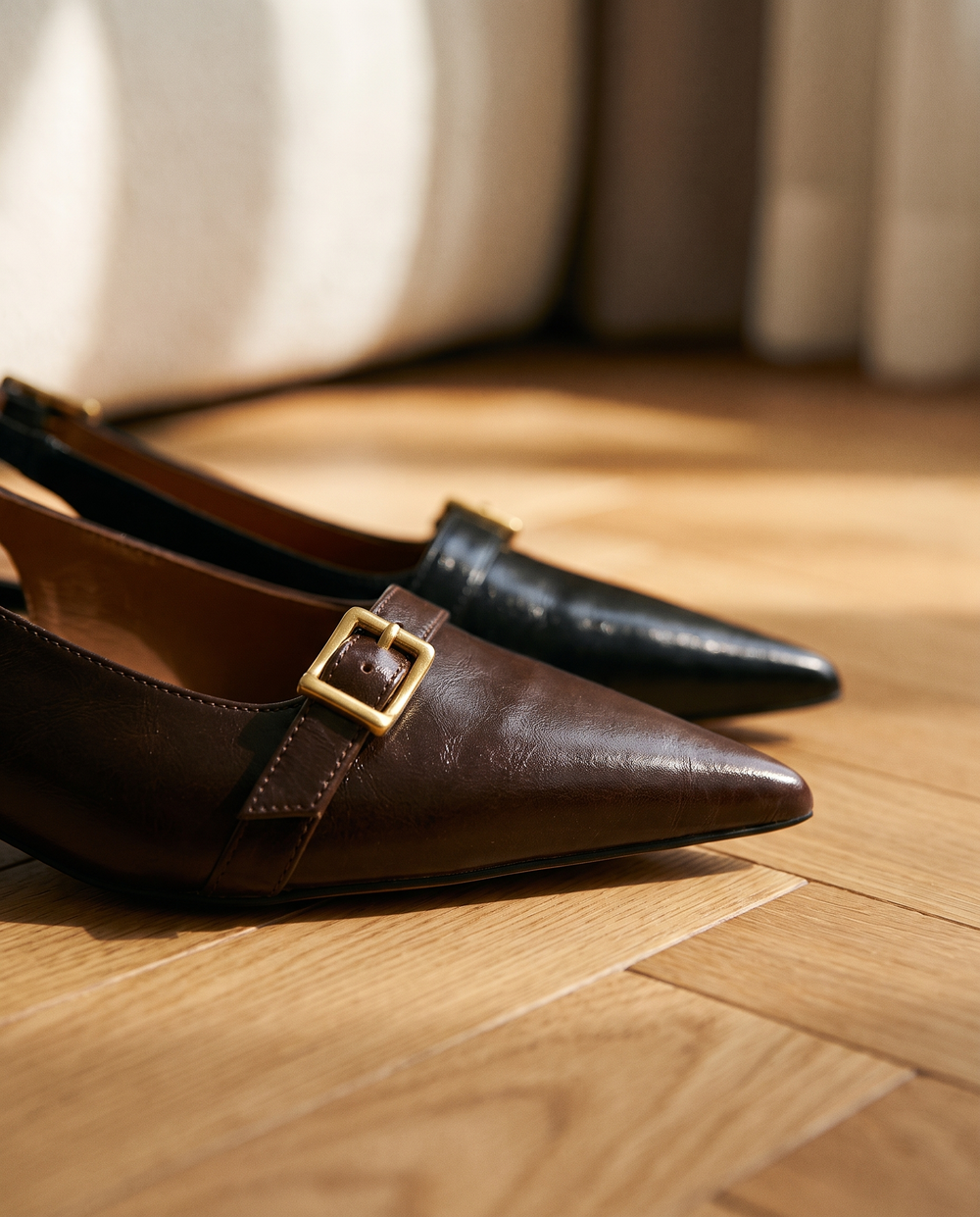 Pointe Mules Slingback