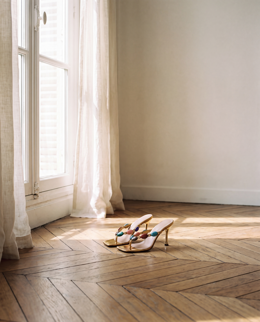 Dore Clip-Toe Mules