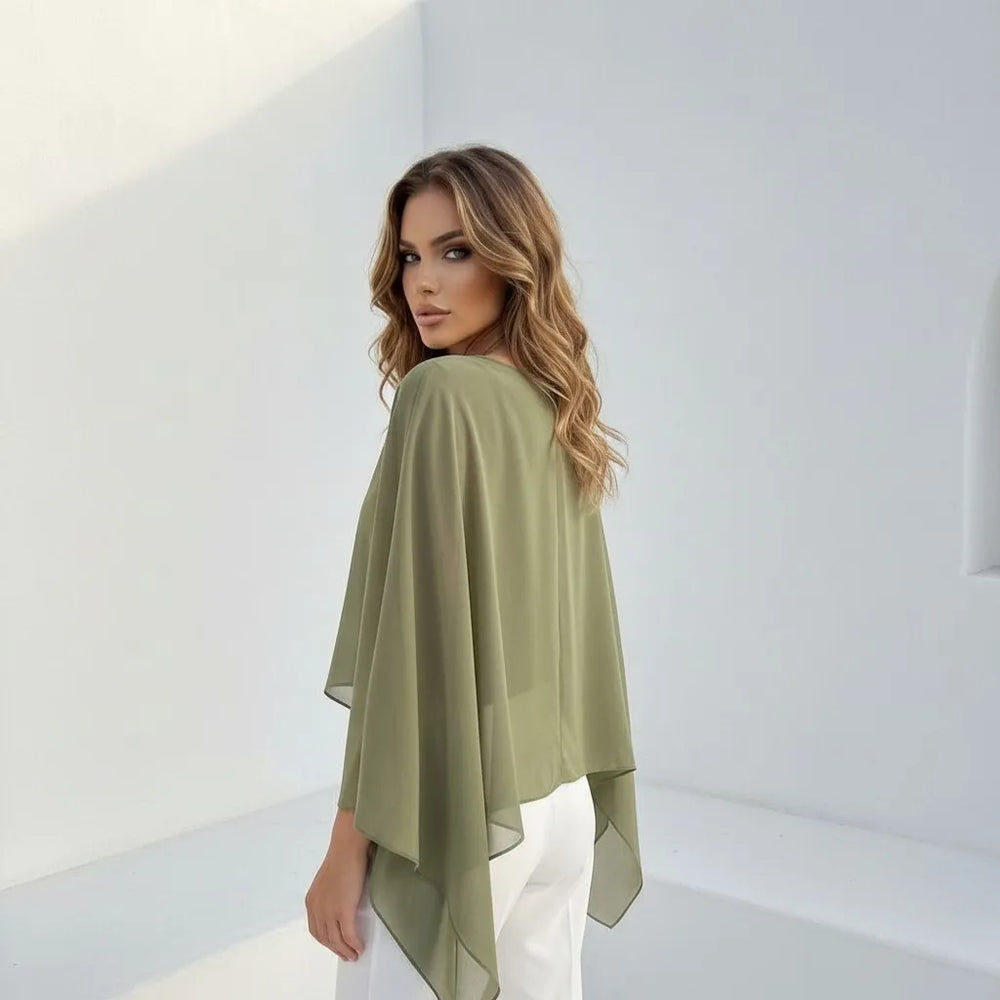 ÉPORE Aria Chiffon Evening Shawl