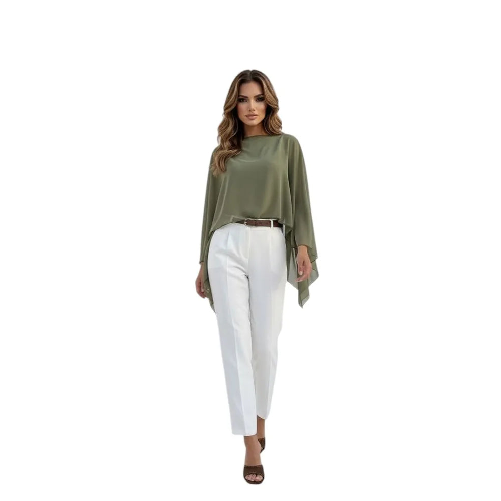 ÉPORE Aria chiffon evening shawl