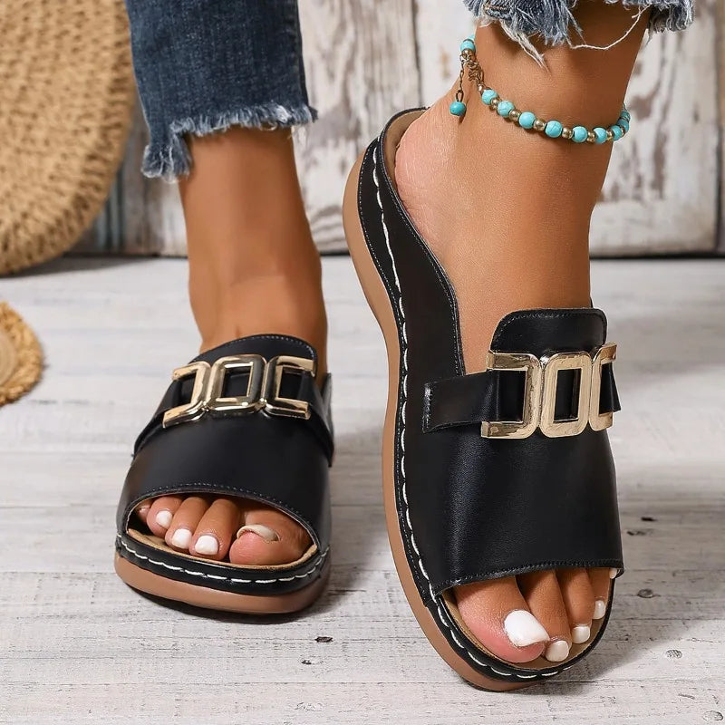 ÉPORE Lido Flatform Sandals